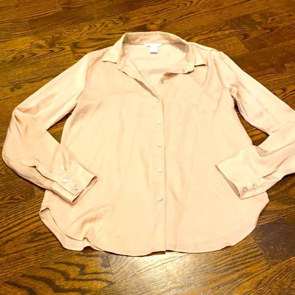 Pink Button Up - Picture 1 of 2